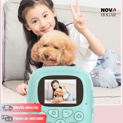 MagicSnap™ Cámara Instantánea para Niños con Impresora Térmica