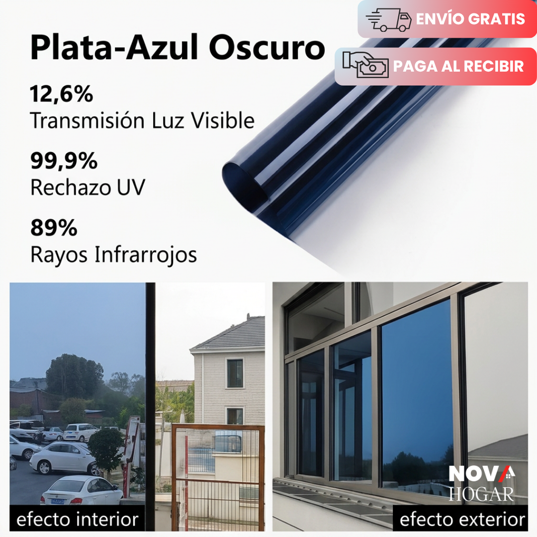 LuxeTint™ Polarizado de Privacidad para Ventanas