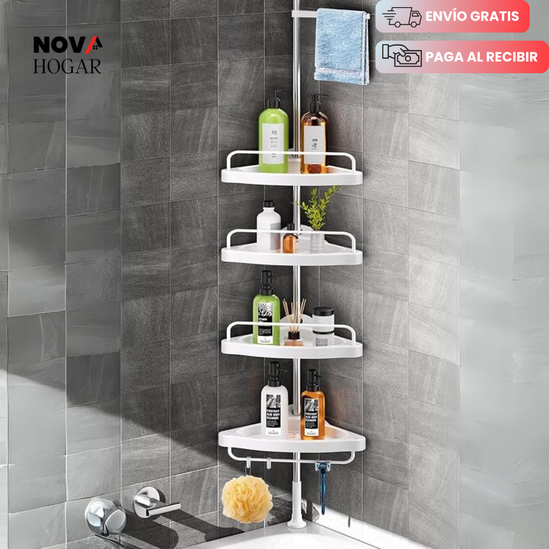 SpaceSaver™ Práctico Organizador Esquinero de Fácil Instalación