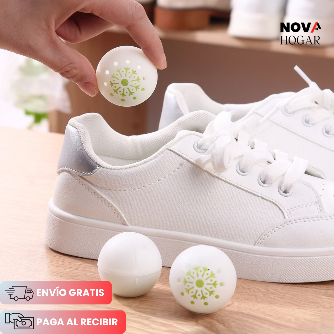 StepFresh™ Pack X8 Bolas Desodorantes Japonesas para Calzado