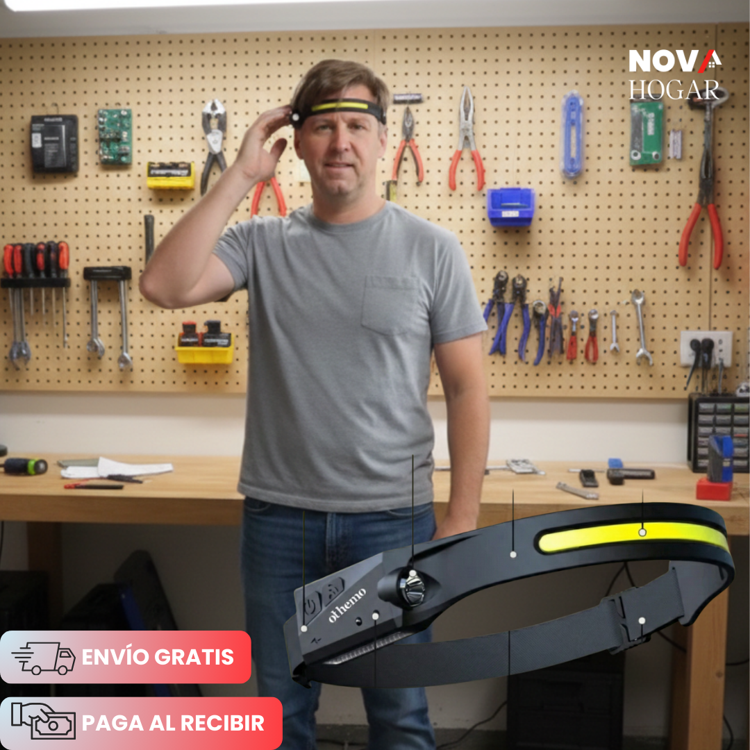 2x1 FlexiBeam™ Lámpara Frontal Con Sensor Inteligente