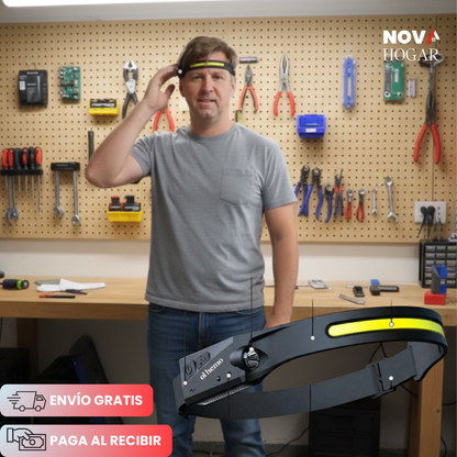 2x1 FlexiBeam™ Lámpara Frontal Con Sensor Inteligente