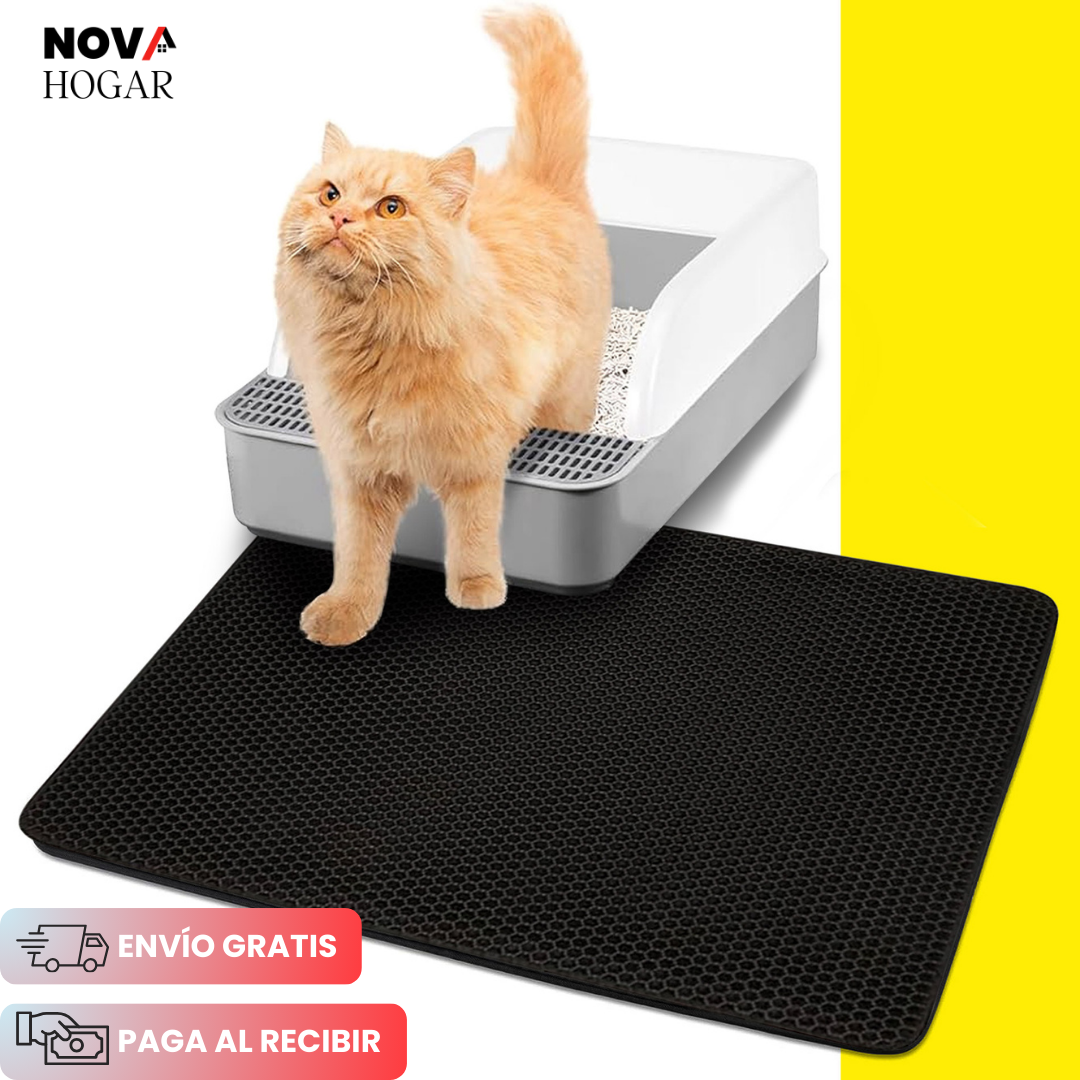 TidyCat™ Tapete Recolector de Arena para Gatos (Grande)