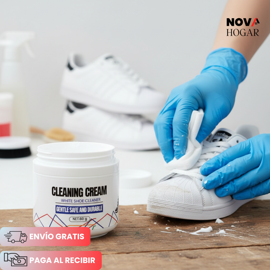 2x1 PureWhite™ Crema Limpiador y Restauradora de Calzado