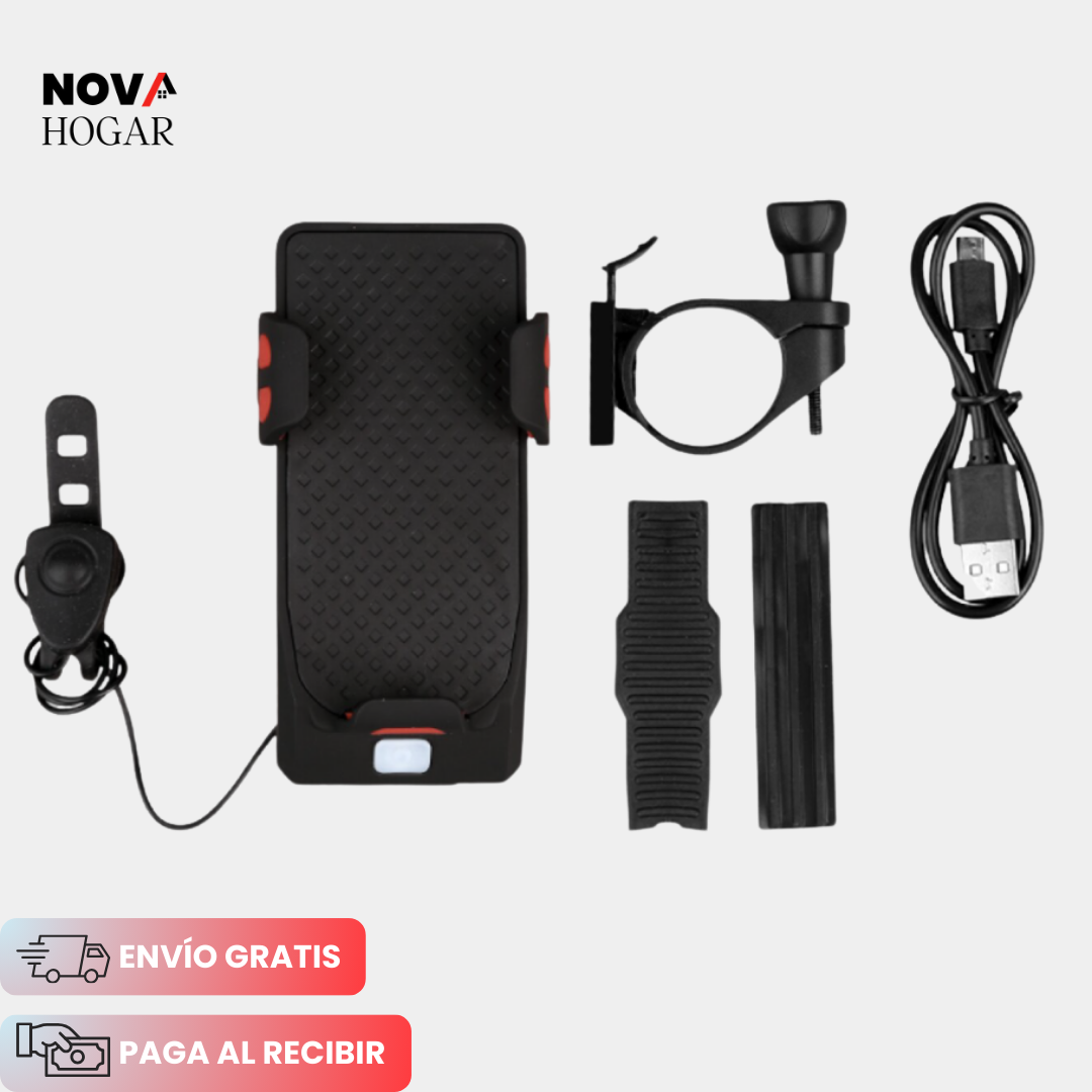 LumiRide™ Faro Recargable Multifunción