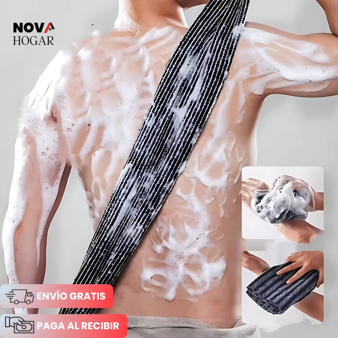 PureScrub™ Toalla Exfoliante Antibacteriana Corporal