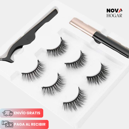 2x1 InstaLash™ Kit de Pestañas Magnéticas Reutilizables