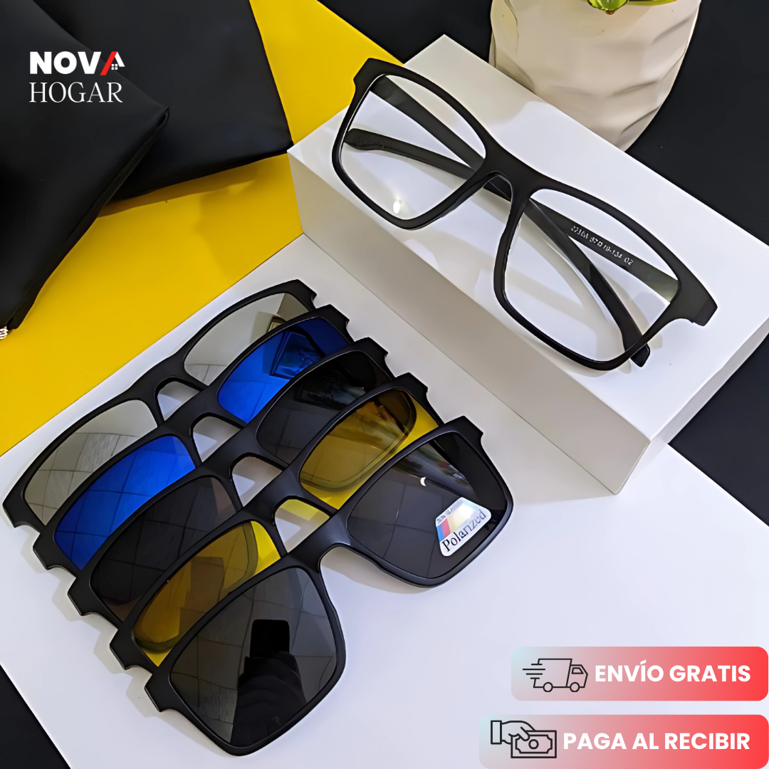 SunShift™ Gafas Magnéticas con Protección UV