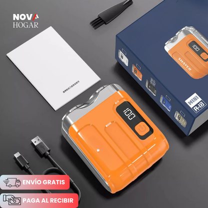 QuickShave™ 2.0 Potente Mini Afeitadora Eléctrica