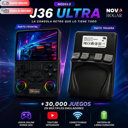 RetroPlay™ Consola Portátil de Juegos Retro con Wifi