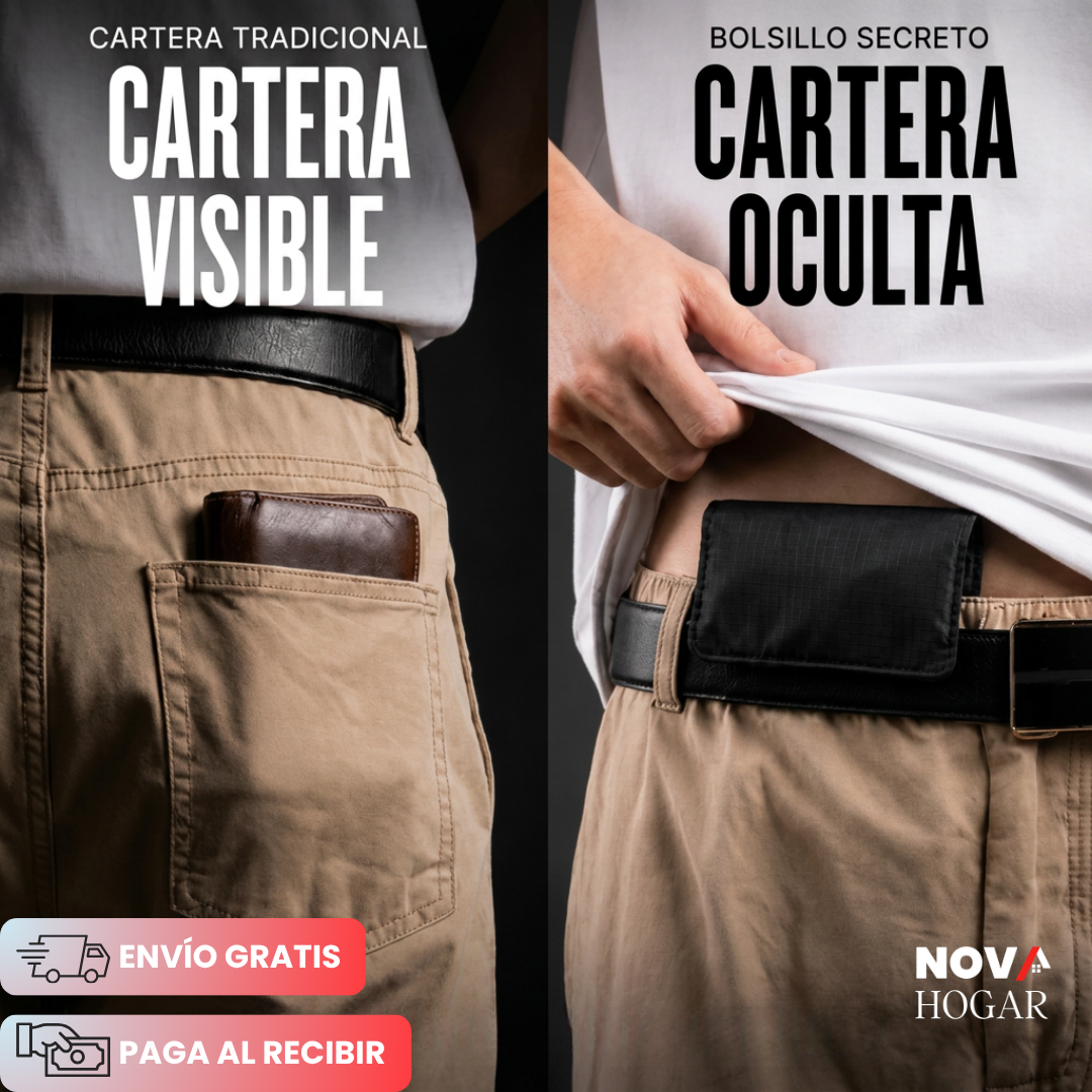 ZeroBulk™ Cinturón Antirrobo De Uso Invisible