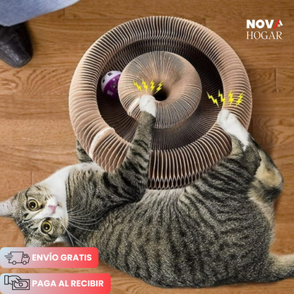 ScratchiCat™ Rascador Interactivo 5 en 1 para Gatos