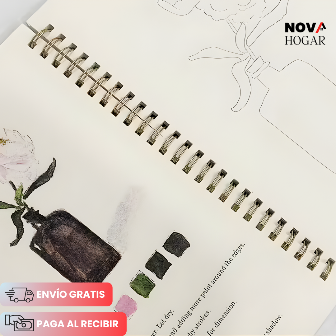 ArtPocket™ Cuaderno de Pintura en Acuarela