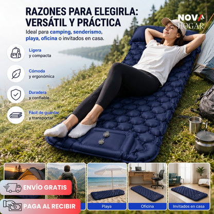 FlashPad™ Colchoneta Ergonómica De Rápido Inflado