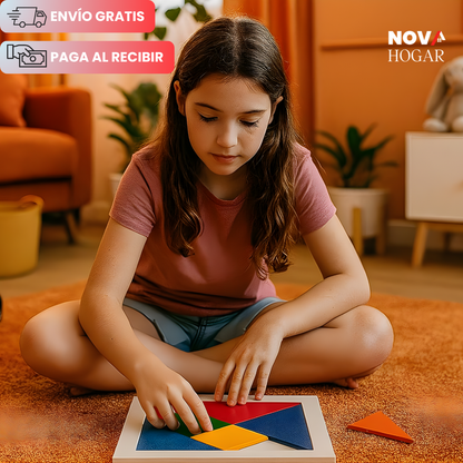 CreativeBlocks™ Juego Didáctico de Bloques Montessori