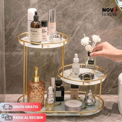 LuxeTier™ Organizador De Baño Premium Multinivel