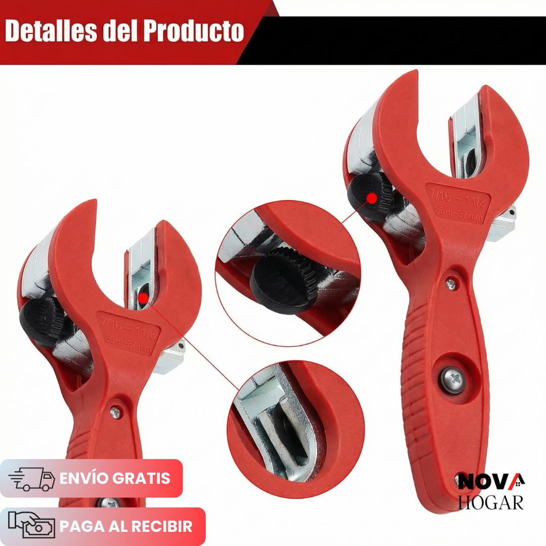 FlexCutter™ Cortador de Tubos con Trinquete