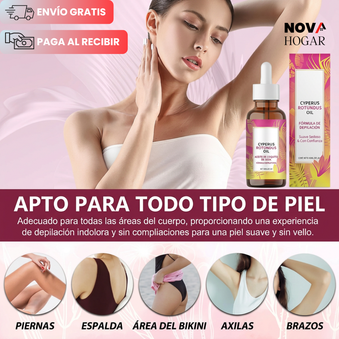 SoftSilk™ Aceite Reductor del crecimiento de Vello 60ml