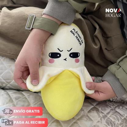 BananaBeat™ Peluche Musical Con Sensor Táctil