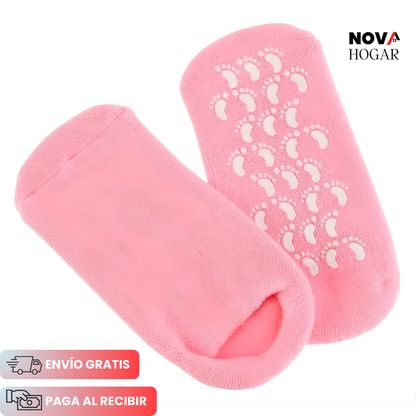 2x1 HydraStep™ Medias de Gel para Hidratación de Pies