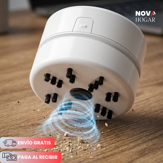DeskSweep™ Aspiradora Compacta para Escritorio