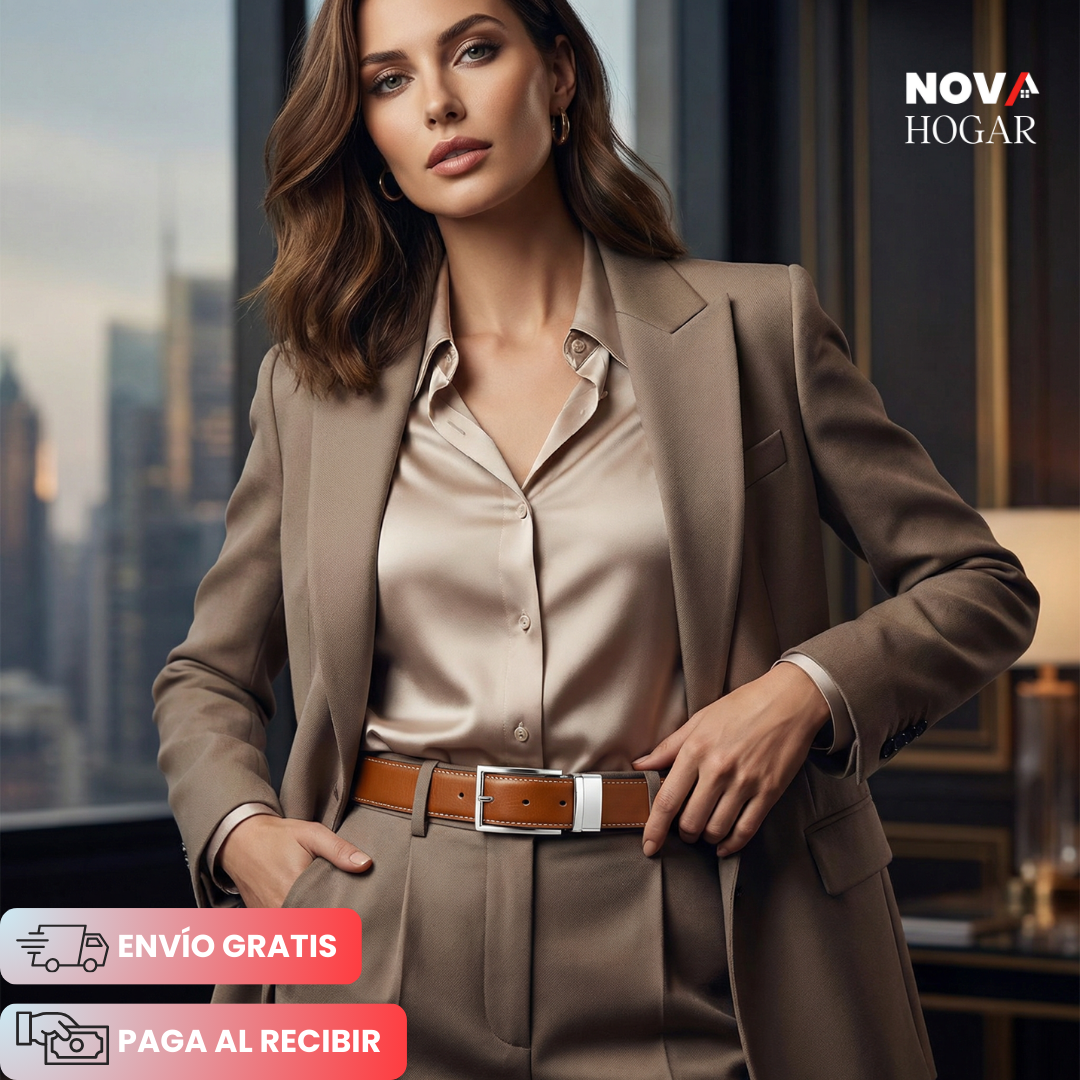 DuoChic™ Correa Reversible Elegante para Dama