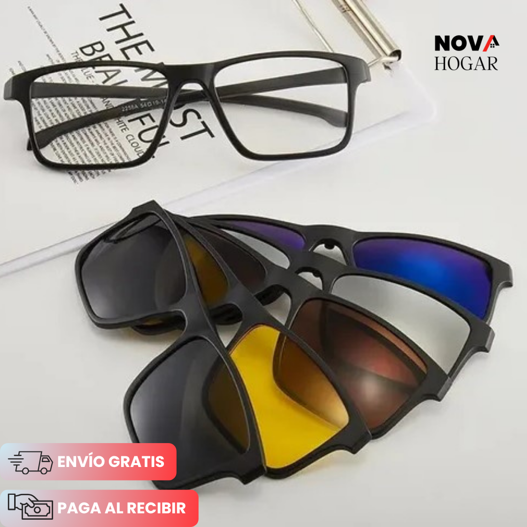 SunShift™ Gafas Magnéticas con Protección UV