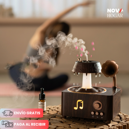 SyncMist™ Humidificador Decorativo Con Parlante Bluethood