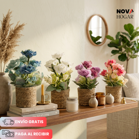 EternalLove™ Canasta de Rosas con Flores Eternas