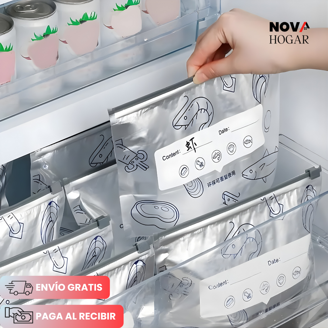 Pack X30 AluKeep™ Bolsas De Aluminio Herméticas Reutilizables