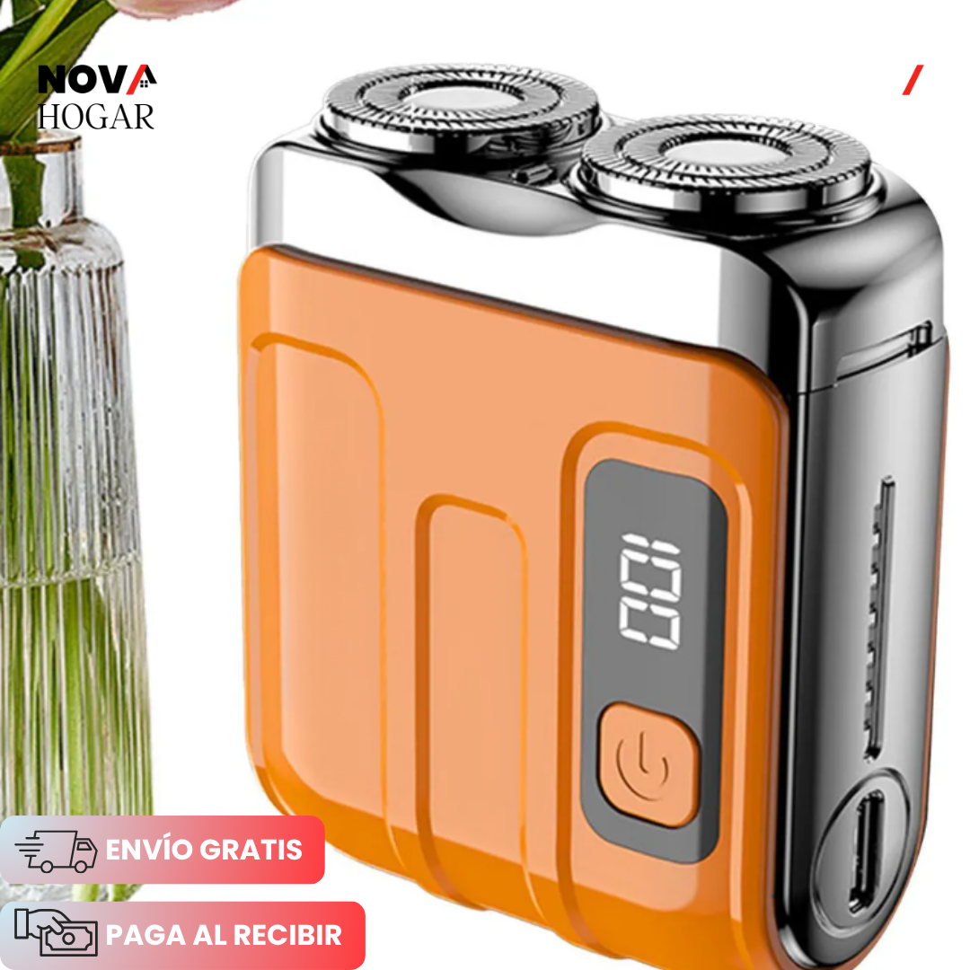 QuickShave™ 2.0 Potente Mini Afeitadora Eléctrica