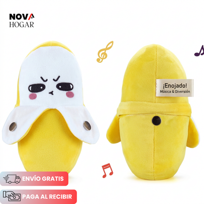 BananaBeat™ Peluche Musical Con Sensor Táctil