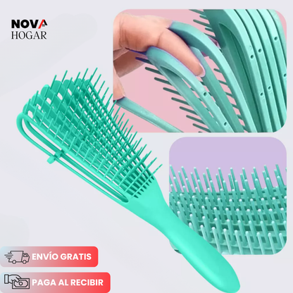 2x1 SilkiBrush™ Cepillo Adaptable para Desenredar y Estilizar