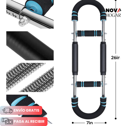 PowerTwist™ Barra Entrenador de Resistencia Portátil