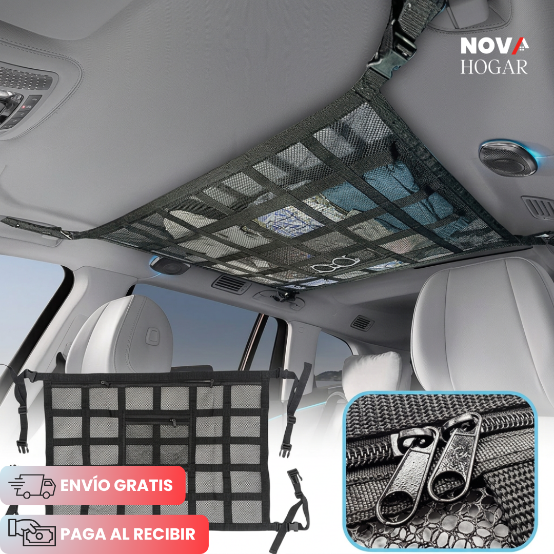 SpaceNet™ Red Organizadora de Techo para Auto