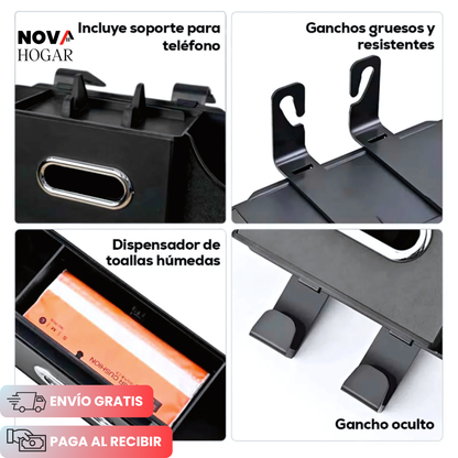 BackSeatPro™ Organizador Trasero Multifuncional de Auto