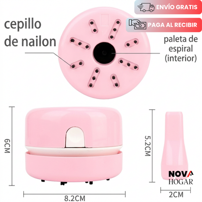 DeskSweep™ Aspiradora Compacta para Escritorio