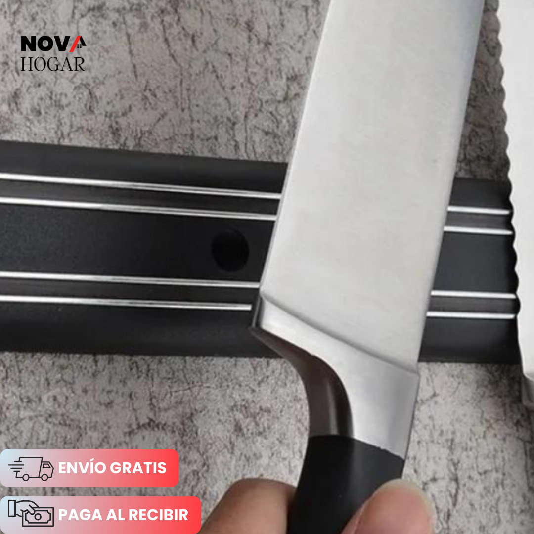 MagKnife™ Soporte Magnético para Cuchillos y Utensilios