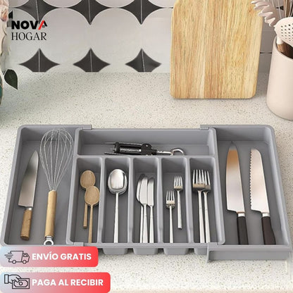 FlexiNeat™ Organizador de Cubiertos Expandible