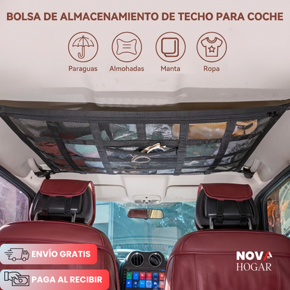 SpaceNet™ Red Organizadora de Techo para Auto