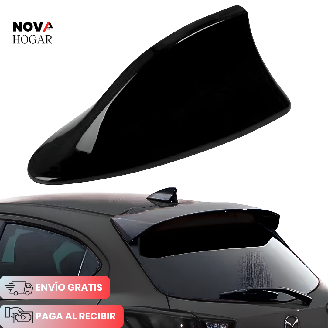 WaveShark™ Antena Tiburón Amplificadora para Auto