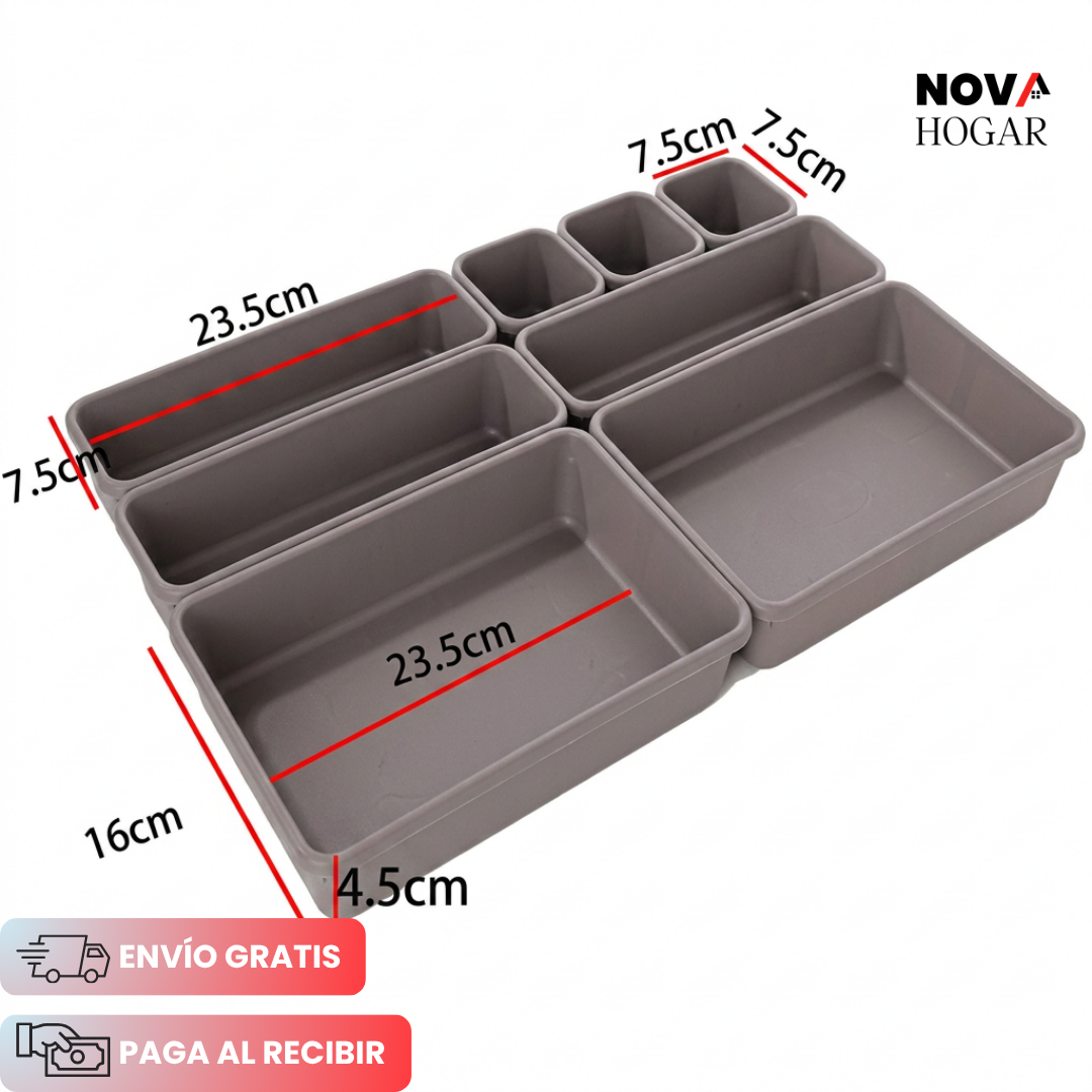 ModuLock™ Set de 16 Organizadores Multiusos