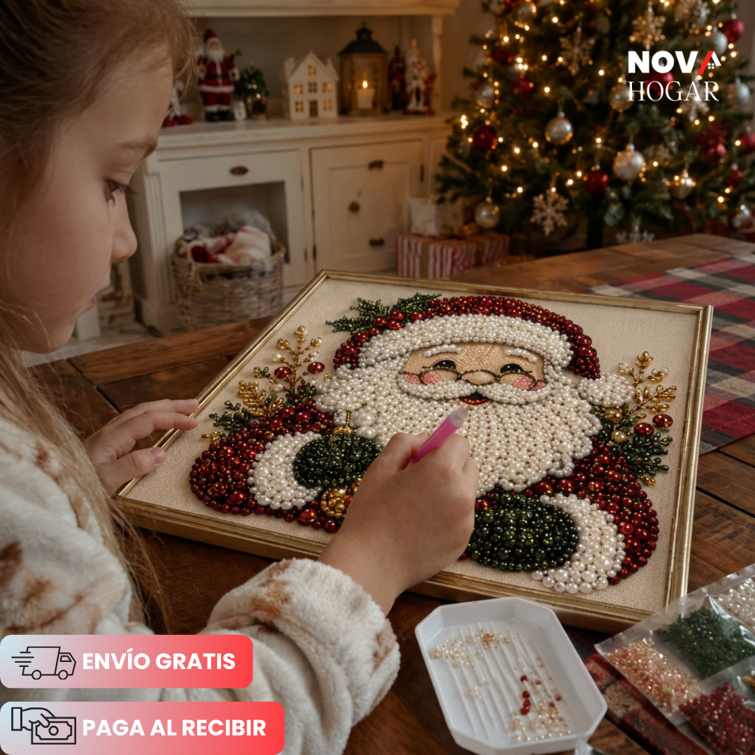 Sparkle™ Kit de Arte Navideño con Perlas Único