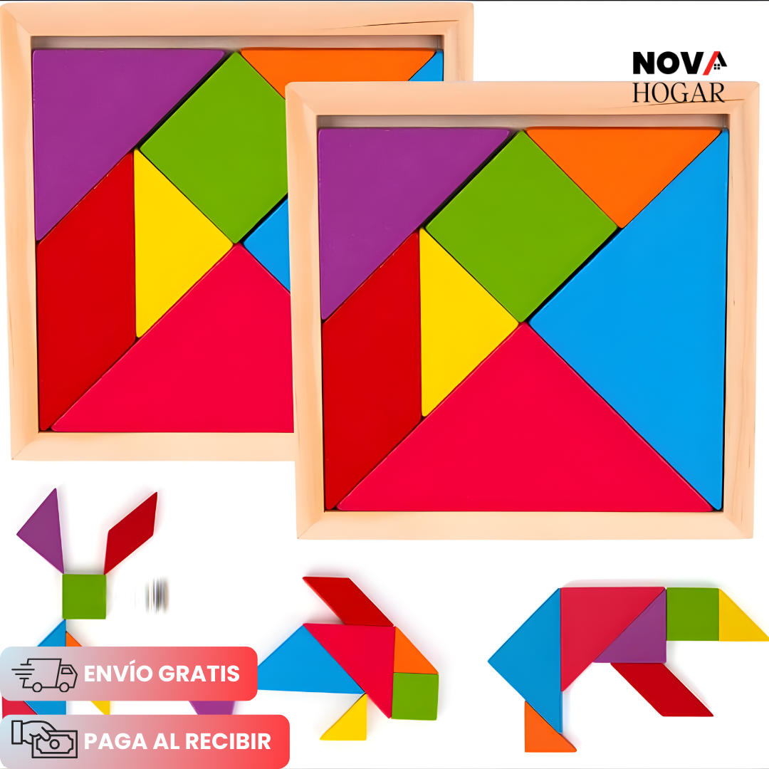 CreativeBlocks™ Juego Didáctico de Bloques Montessori