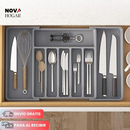 FlexiNeat™ Organizador de Cubiertos Expandible