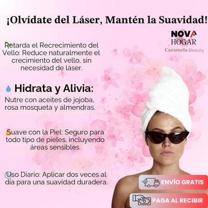 SoftSilk™ Aceite Reductor del crecimiento de Vello 60ml