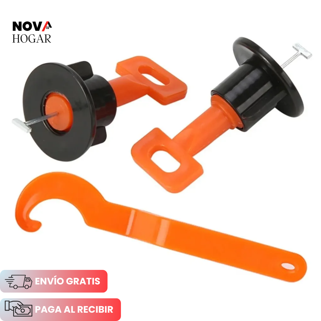 LevelMate™ Pack x50 Niveladores Reutilizables