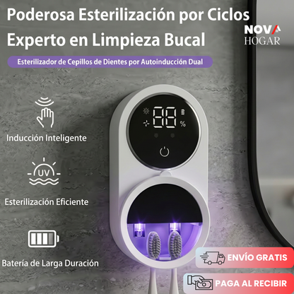 SaniWave™ Nuevo Esterilizador Inteligente de Cepillos