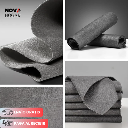 Pack x5 MagicWipe™ Paño de Nanofibra para Superficies Delicadas