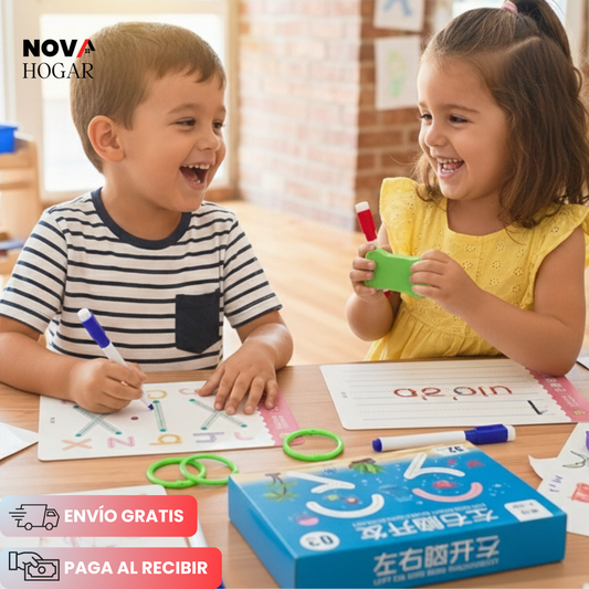 KinderFlow™ Cuaderno De Trazos Mágicos Educativo